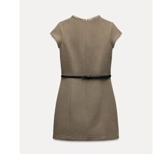 Zara Olive Green Dress